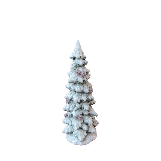 24cm Chrismtas tree w/snow  1/12