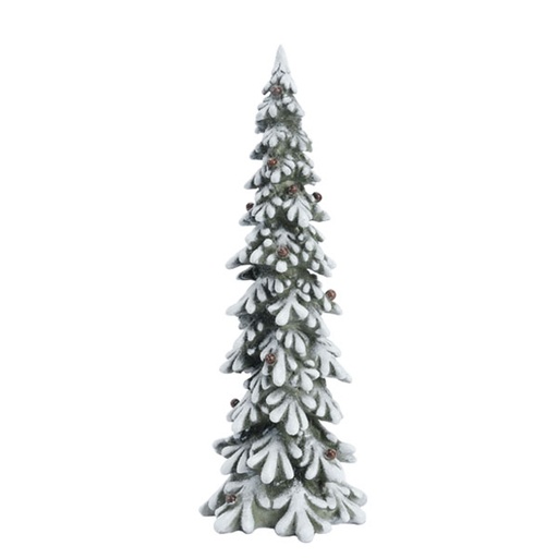 45cm Tree with snow  1/4