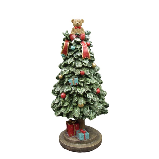 31cm Tree with bear  1/9