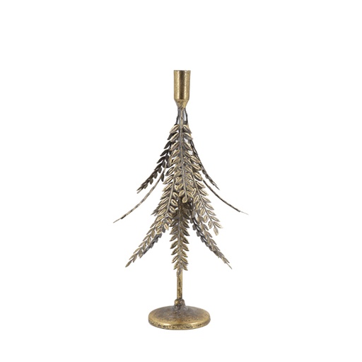 47cm Gold tree candle holder  1/4